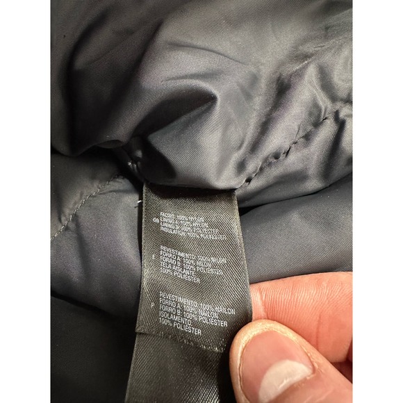 North Face Hyvent 3 in 1 Jacket Blue Grey Removable Puffer Size Large Mens - Picture 15 of 15